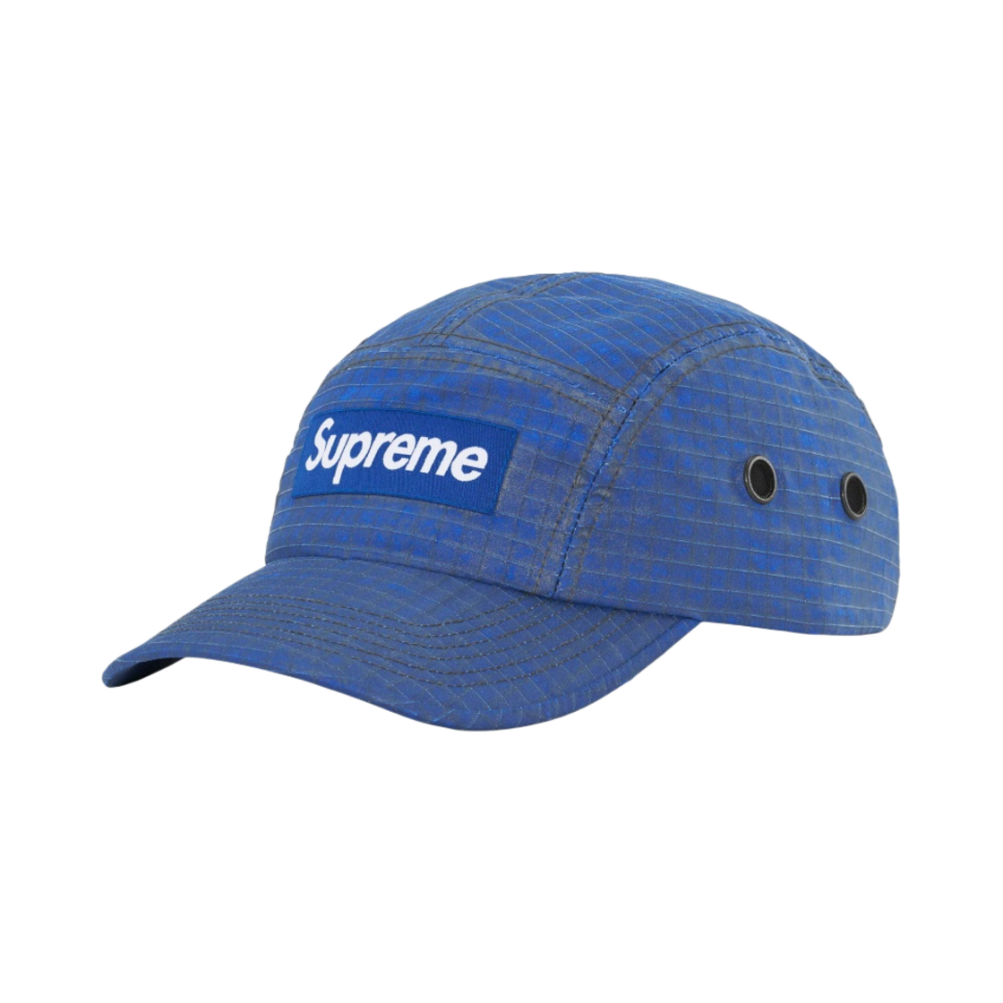 슈프림 디스트레스드 립스탑 캠프캡 블루 - 23FW(Supreme Distressed Ripstop Camp Cap Blue - 23FW) - 1