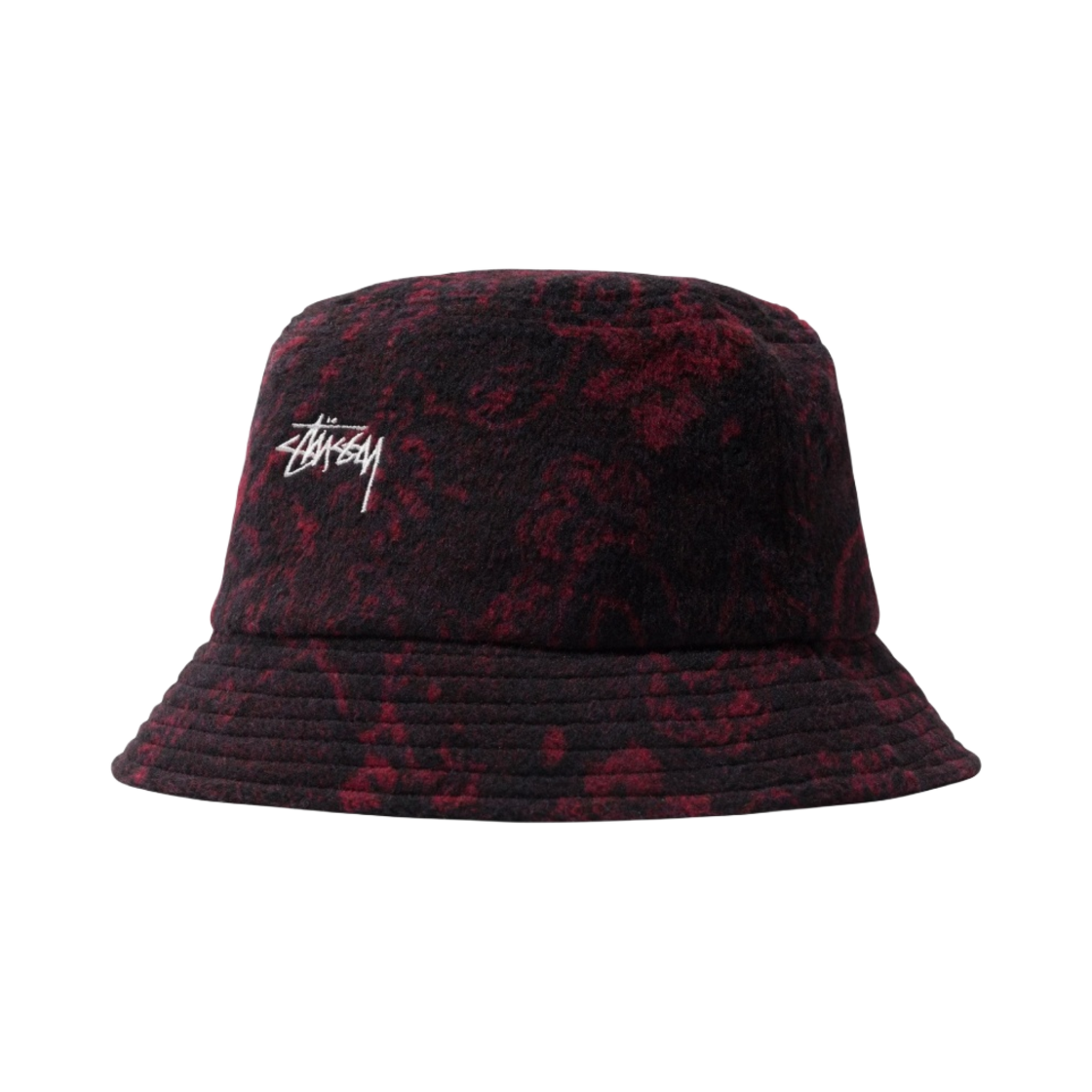 스투시 싸이키델릭 딥 버킷햇 레드(Stussy Psychedelic Deep Bucket Hat Red) - 1
