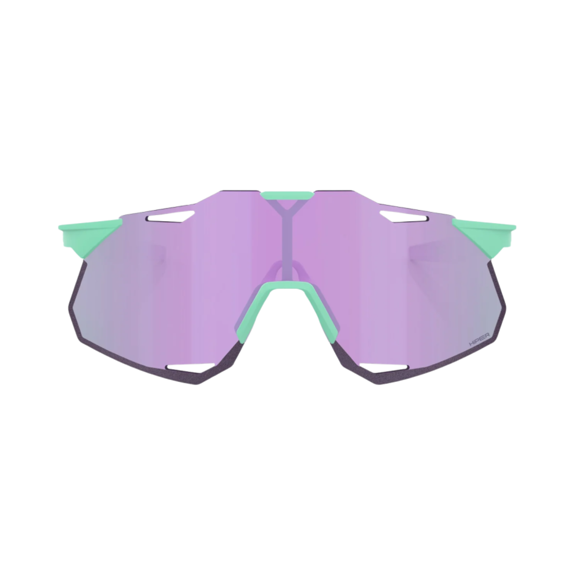 100퍼센트 하이퍼크래프트 XS 소프트 택트 민트 하이퍼 라벤더 미러 렌즈(100% Hypercraft XS Soft Tact Mint Hiper Lavender Mirror Lens)