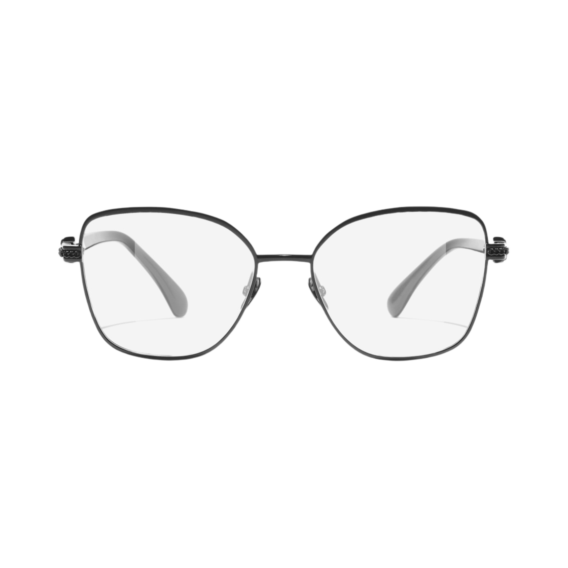 샤넬 버터플라이 프레임 메탈 & 블랙(Chanel Butterfly Eyeglasses Metal & Black) - 1