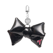 Twins x Bloomingtale Ribbon Keyring Black
