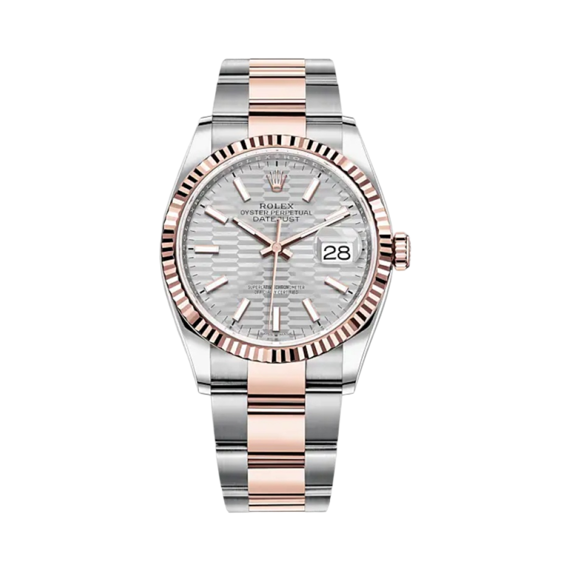 롤렉스 데이트저스트 36mm 126231 플루티드 모티프 실버 오이스터(Rolex Datejust 36mm 126231 Fluted Motif Silver Oyster) - 1
