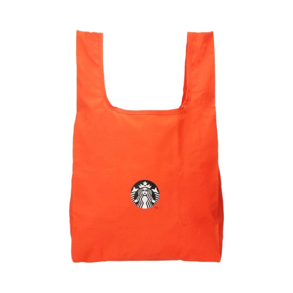 스타벅스 x 빔즈 포케터블 에코백 오렌지(Starbucks x Beams Pocketable Eco Bag Orange) - 1