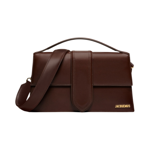 Jacquemus Le Bambinou Flap Bag Brown
