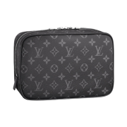 Louis Vuitton Toilet Pouch GM Monogram Eclipse