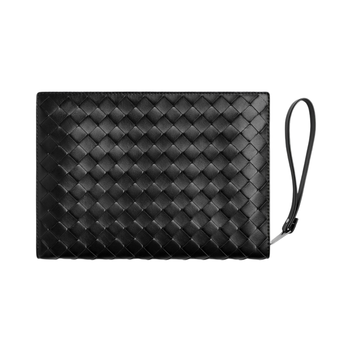 보테가 베네타 스몰 인트레치아토 도큐먼트 케이스 블랙(Bottega Veneta Small Intrecciato Document Case Black) - 3