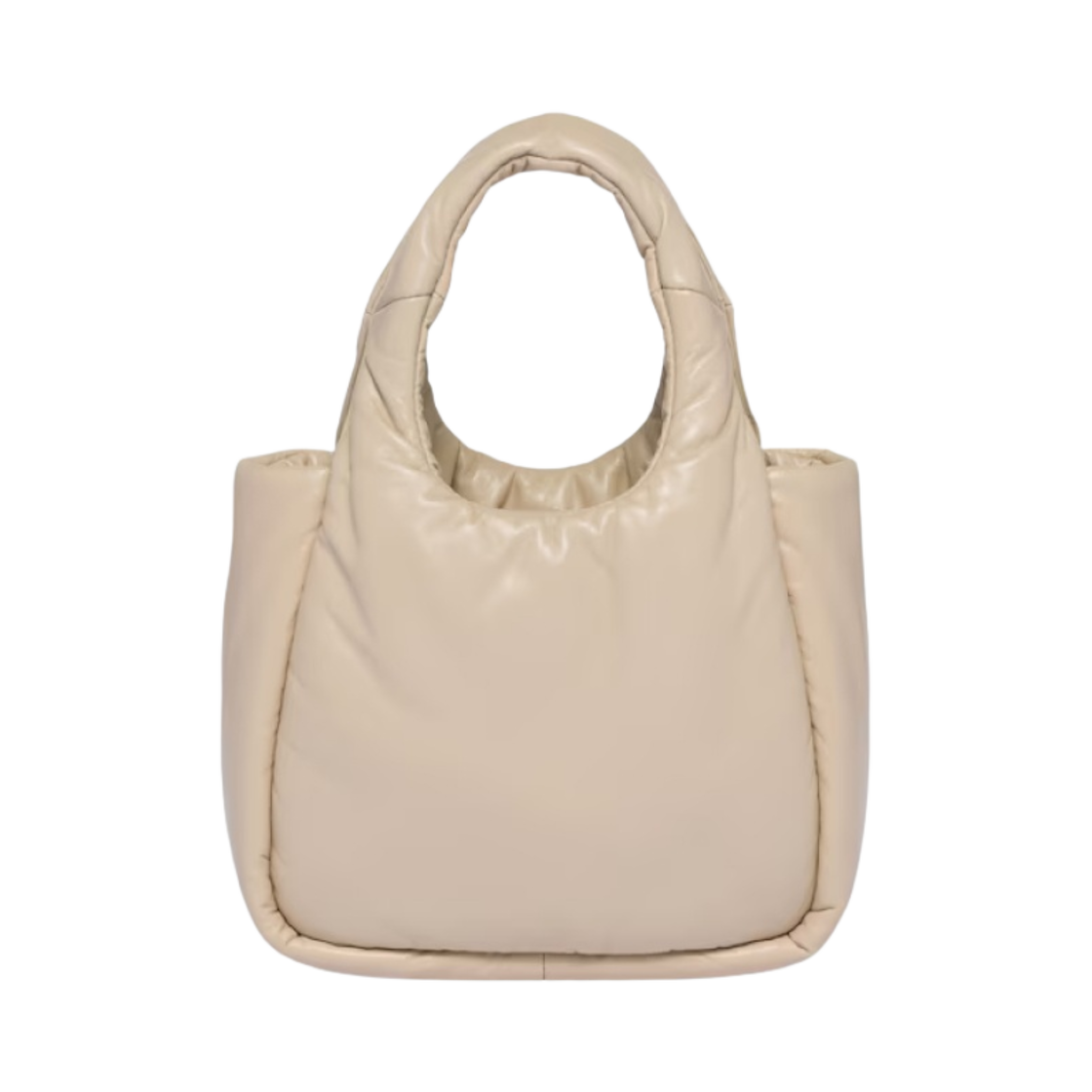 프라다 스몰 패딩 프라다 소프트 나파 레더 백 데저트 베이지(Prada Small Padded Prada Soft Nappa Leather Bag Desert Beige) - 2