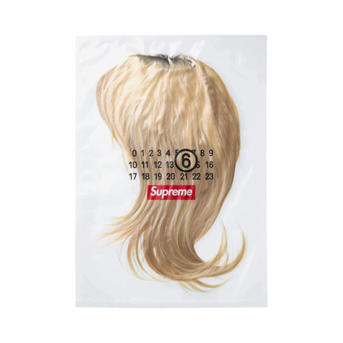 슈프림 x MM6 메종 마르지엘라 위그 블론드 - 24SS(Supreme x MM6 Maison Margiela Wig Blonde - 24SS)
