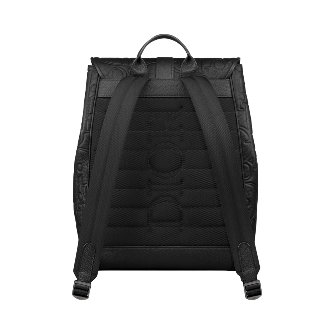 디올 데일리 백팩 플랩 디올 그래비티 레더 앤 그레인드 카프스킨 블랙(Dior Daily Backpack with Flap Dior Gravity Leather and Grained Calfskin Black) - 3