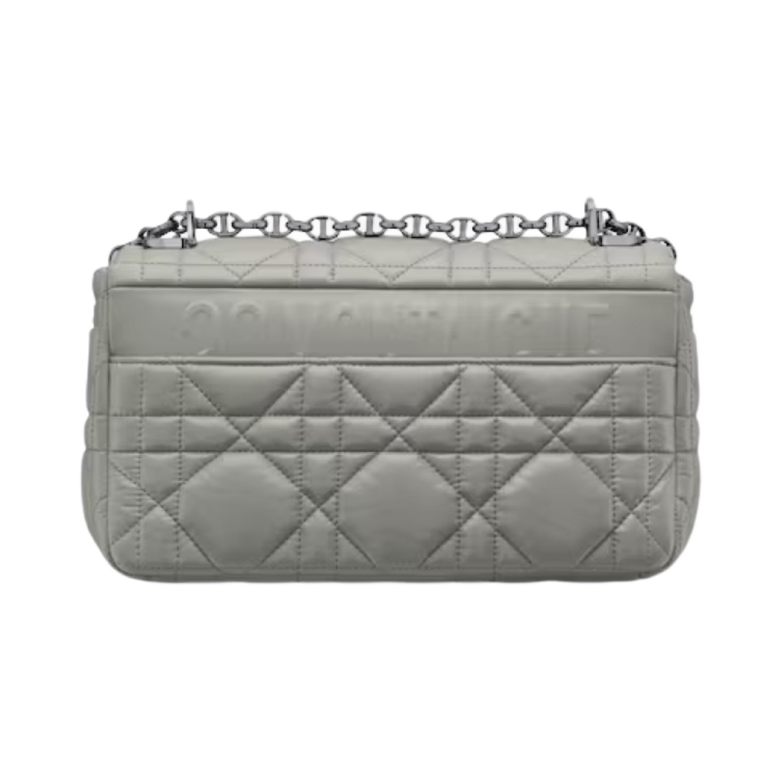 디올 미디움 카로백 퀼티드 매크로까나쥬 카프스킨 스톤 그레이(Dior Medium Caro Bag Quilted Macrocannage Calfskin Stone Gray) - 4