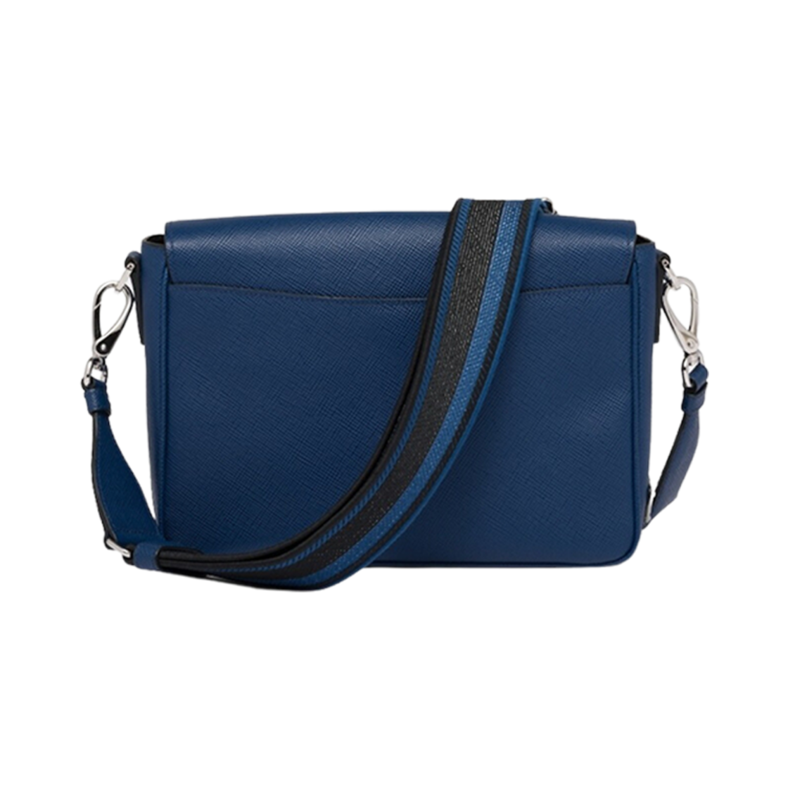 프라다 사피아노 레더 숄더백 블루에뜨(Prada Saffiano Leather Shoulder Bag Bluette) - 3