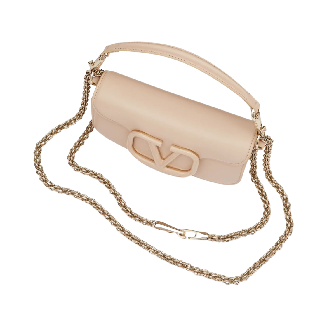 발렌티노 로코 카프스킨 숄더백 파우더(Valentino Loco Calfskin Shoulder Bag Powder) - 5