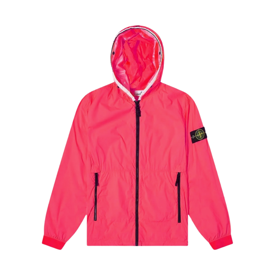 스톤 아일랜드 41131 스킨 터치 나일론 TC 가먼트 다이드 후드 블루종 시클라멘 - 22SS(Stone Island 41131 Skin Touch Nylon-TC Garment Dyed Hooded Blouson Cyclamen - 22SS) - 1