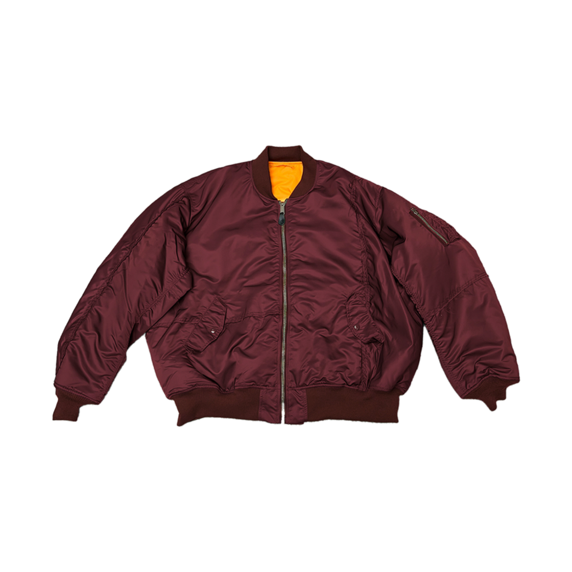 KM4DOTBMN12WN Mastermind World x Alpha Industries MA-1 Burgundy - 24FW