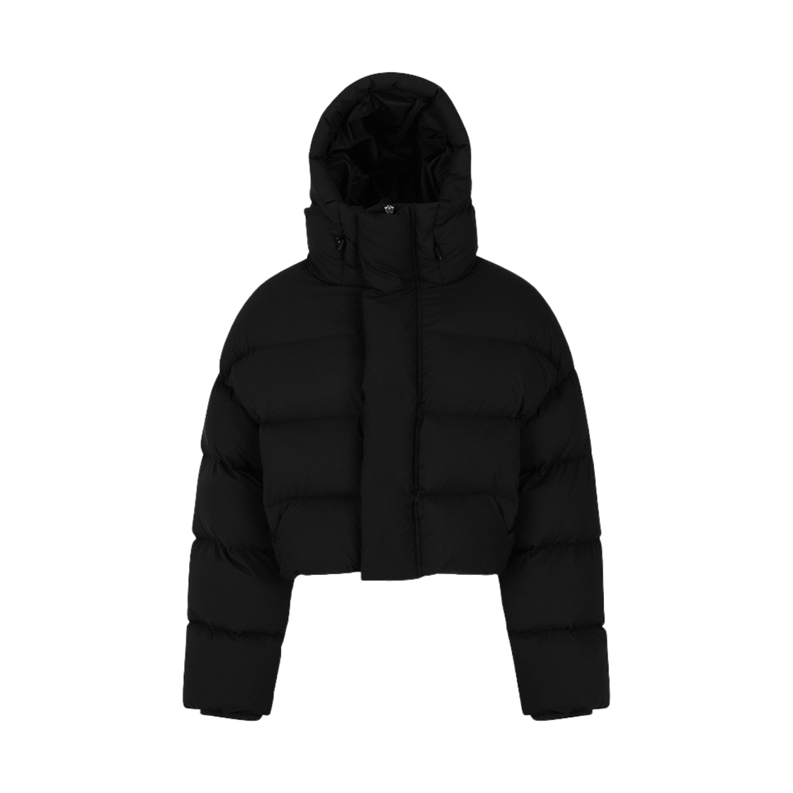 KM4AOTFES13BK Entire Studios MML Hooded Puffer Black