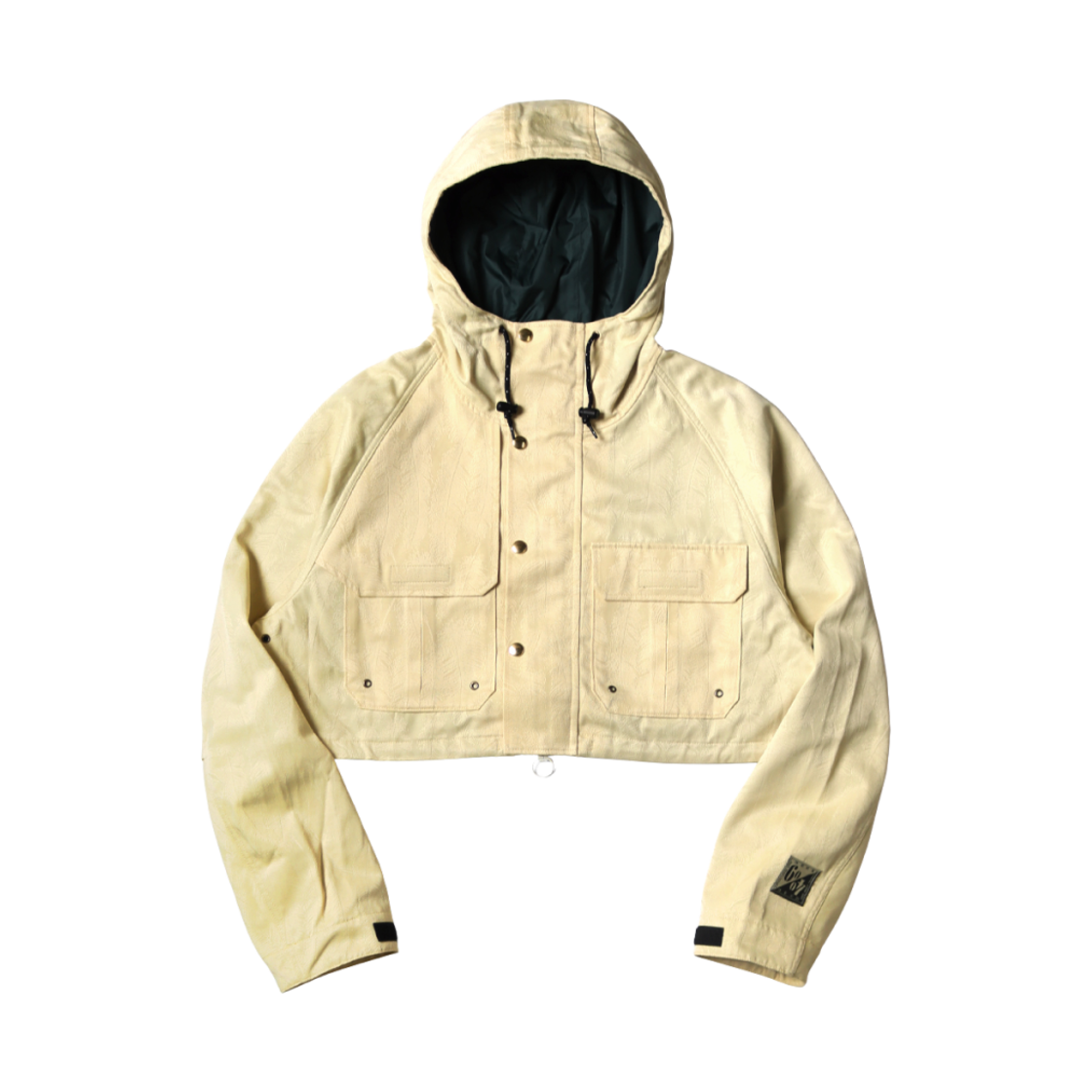 캐피탈 60/40 크로스 맥파이 패턴 게일 파카 라이트 옐로우(Kapital 60/40 Cross Magpie Pattern Gayle Parka Light Yellow) - 1