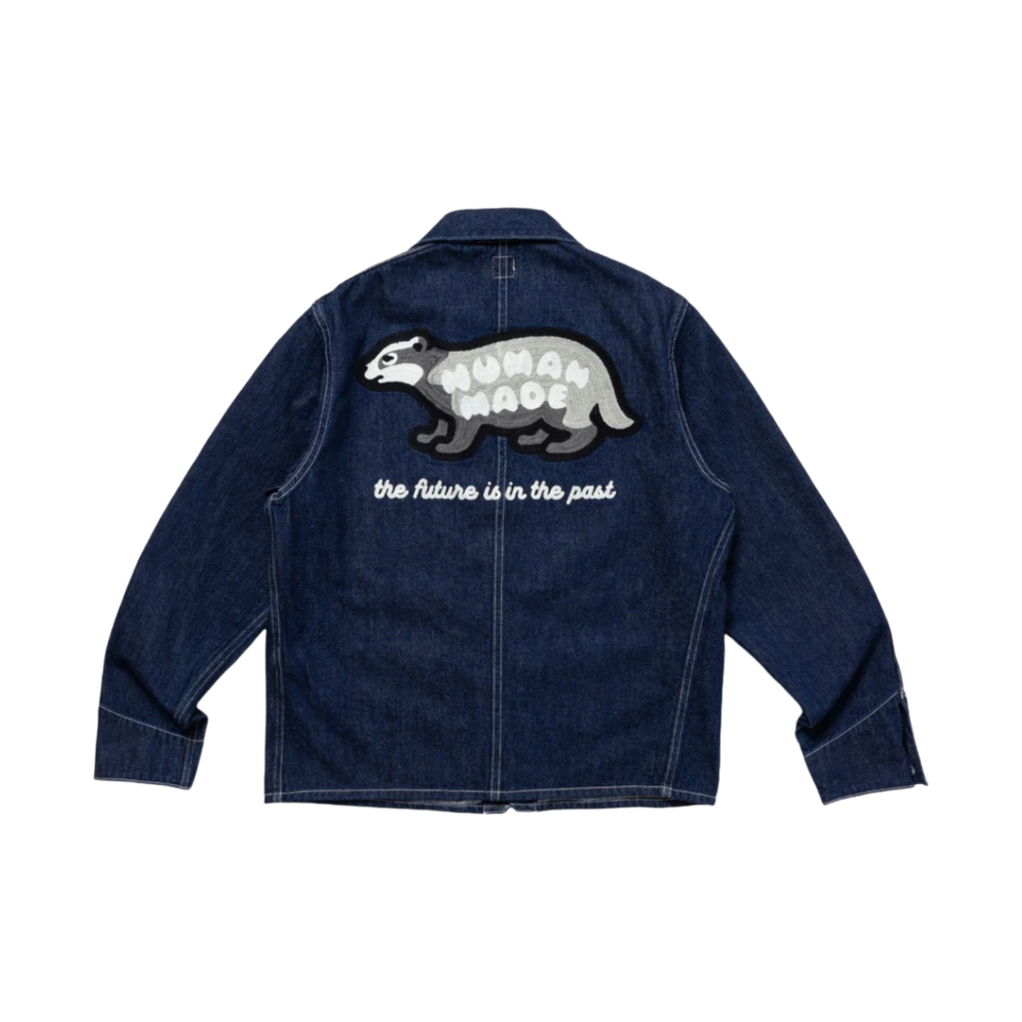 휴먼 메이드 데님 숏 커버롤 자켓 인디고(Human Made Denim Short Coverall Jacket Indigo) - 2
