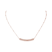 (W) Cartier Clash de Necklace Small Rose Gold