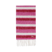 Uniqlo x JW Anderson Striped Chunky Scarf Pink