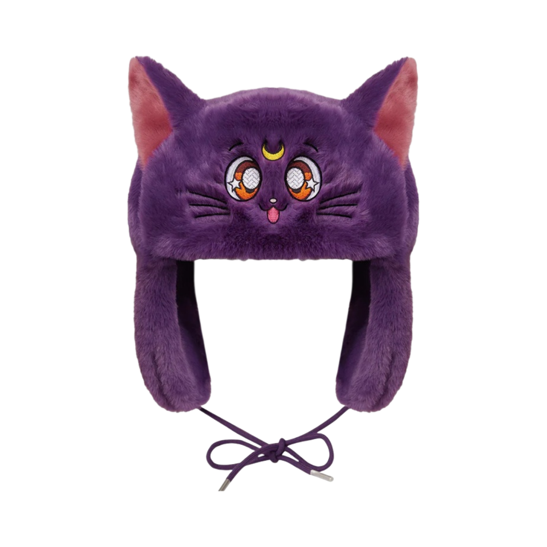 - Kakazzy Ushanka Hat Sailor Moon Luna Purple