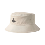 (W) Vivienne Westwood London Bucket Hat Beige