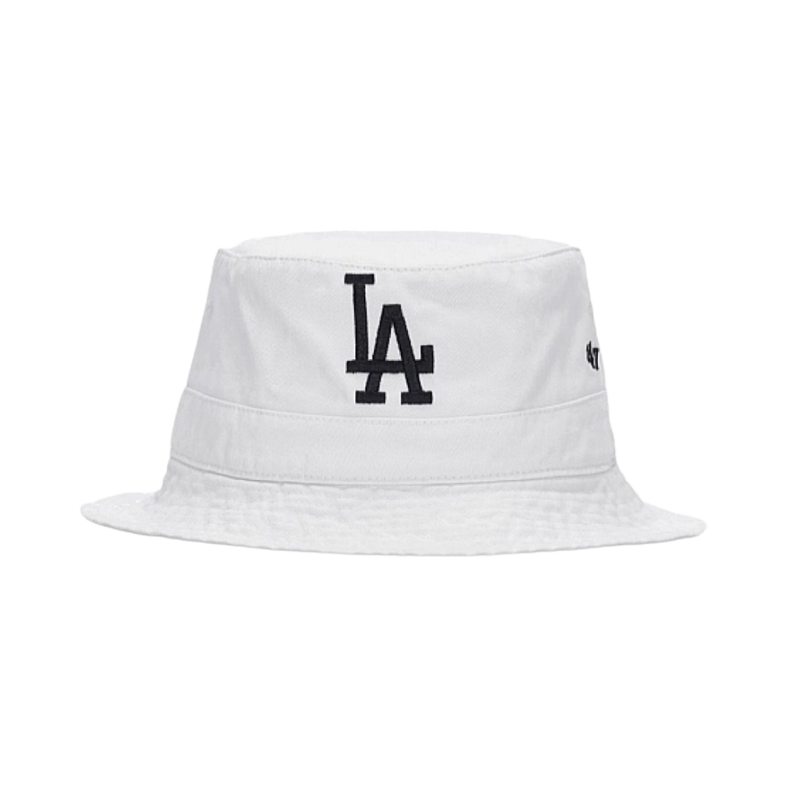47 브랜드 LA 다저스 버킷햇 화이트(47 Brand LA Dodgers Bucket Hat White) - 1