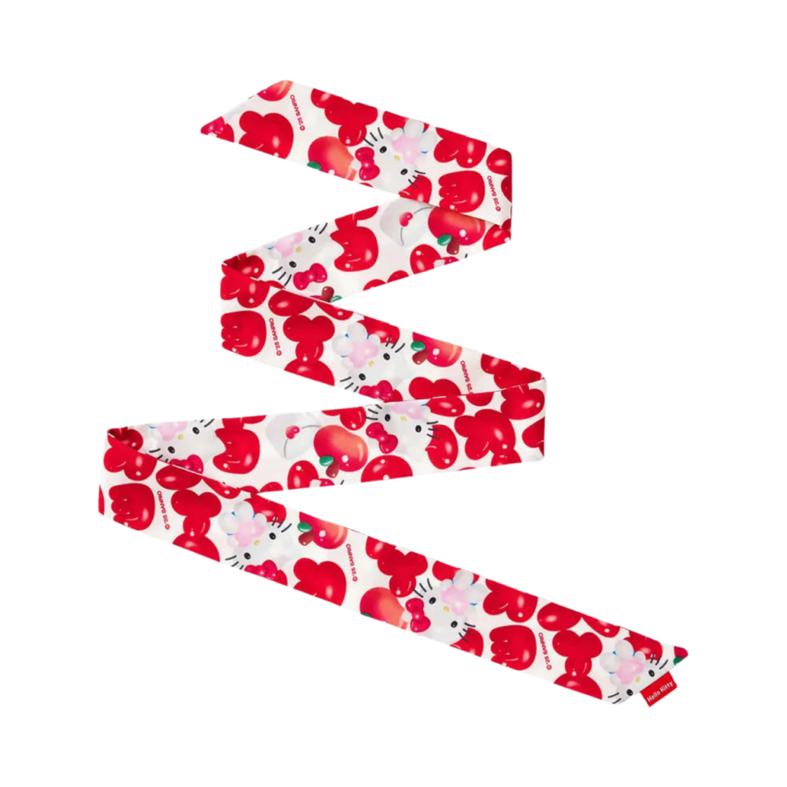 토앤토 x 산리오 헬로키티 스카프 레드(Taw&Toe x Sanrio Hello Kitty Scarf Red)