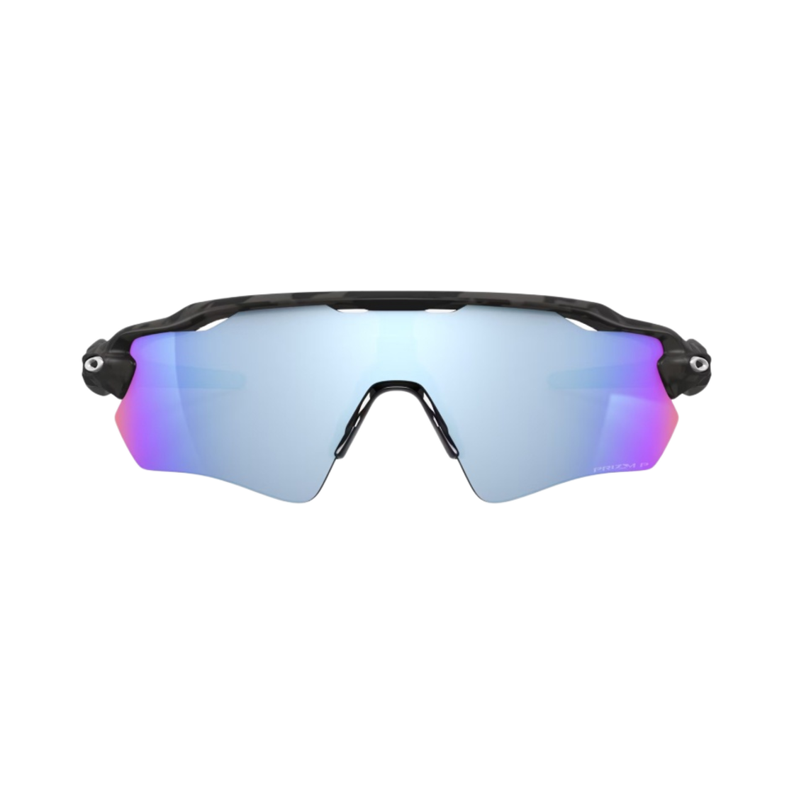 오클리 레이다 EV 패스 매트 블랙 카모 프레임 프리즘 딥 워터 폴러라이즈드 렌즈 유니버셜 핏(Oakley Radar EV Path Matte Black Camo Fram Prizm Deep Water Polarized Lenses Universal Fit) - 2