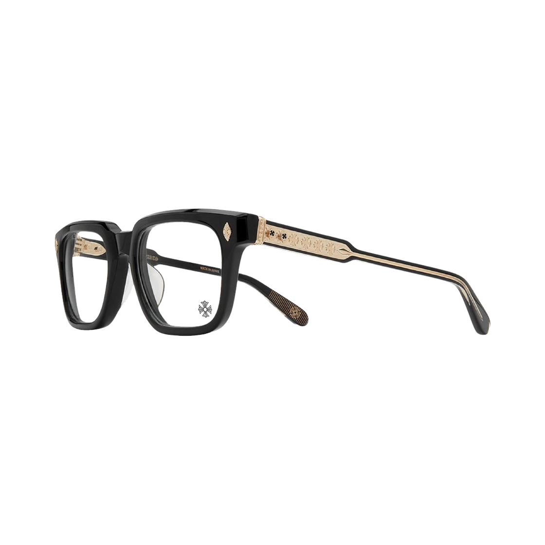 AMBIDIXTROUS-BK-18KGP Chrome Hearts Ambidixtrous Black 18K Gold Plated