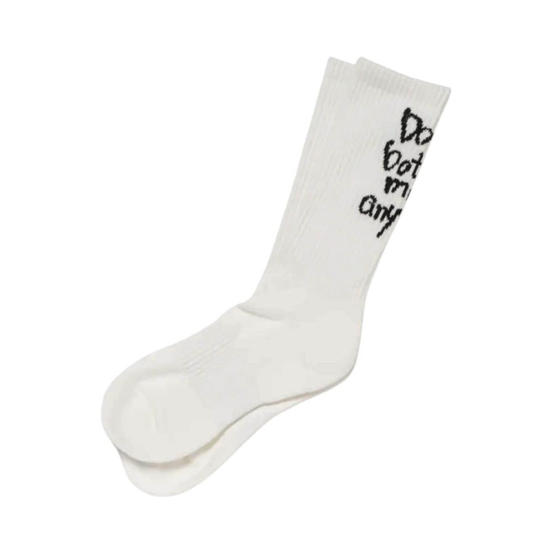 베르디 웨이스티드 유스 자카드 로고 양말 화이트(Verdy Wasted Youth Jacquard Logo Socks White)