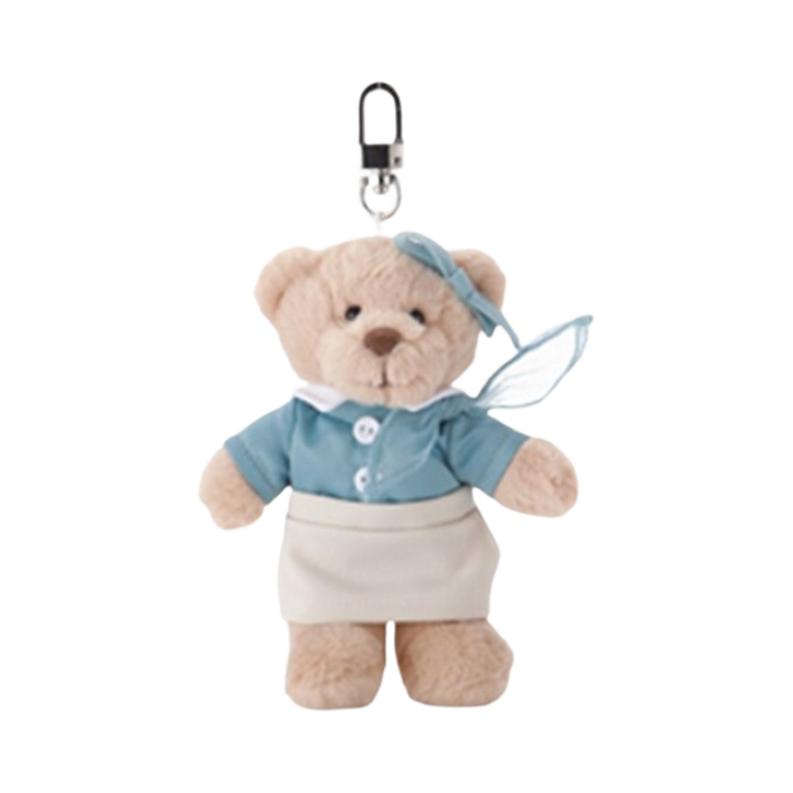 대한항공 테디 베어 키링 사랑이(Korean Air Teddy Bear Keyring Cabin Crew)