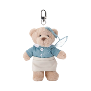 Korean Air Teddy Bear Keyring Cabin Crew