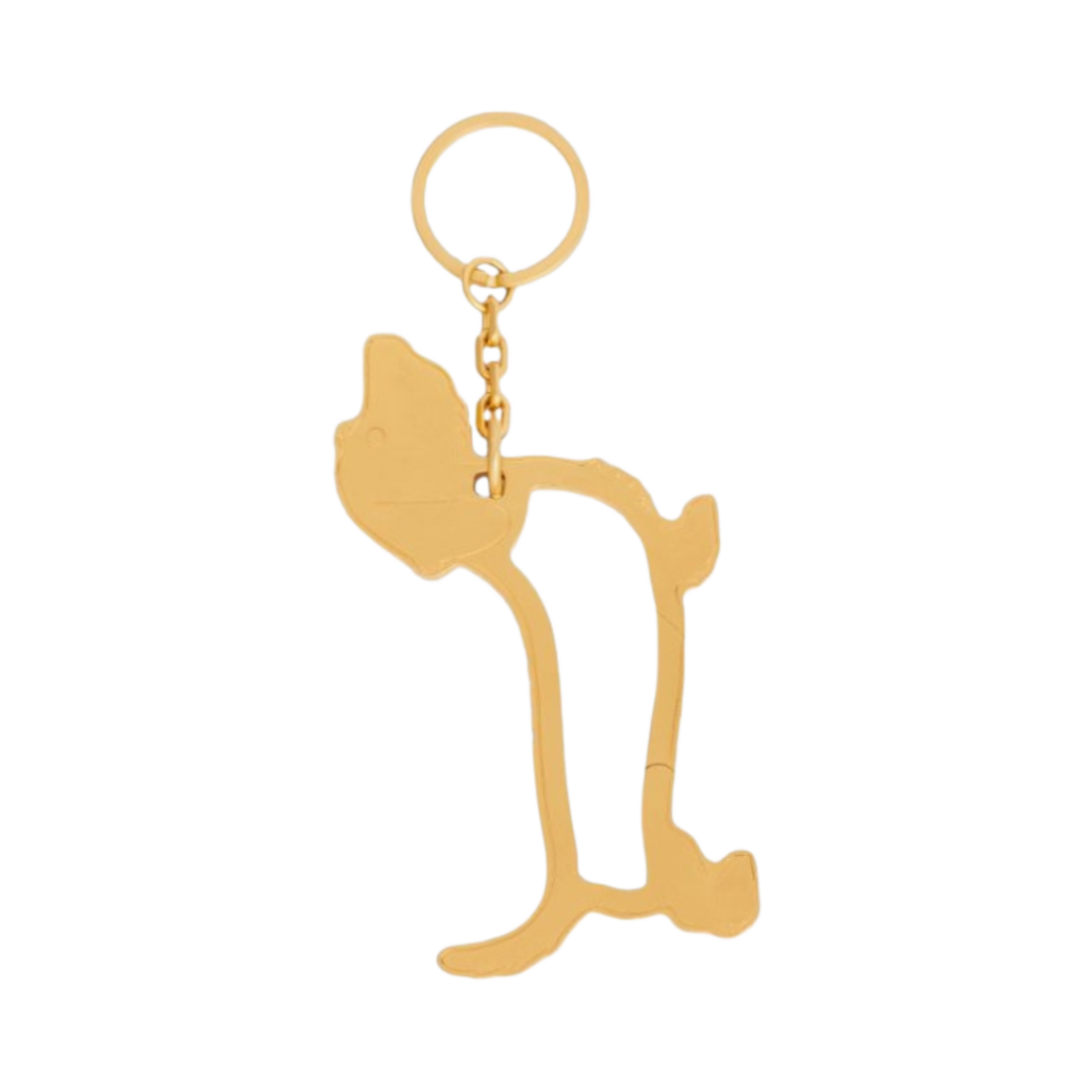 톰브라운 헥터 아이콘 카라비너 키링 골드(Thom Browne Hector Icon Karabiner Keyring Gold) - 2