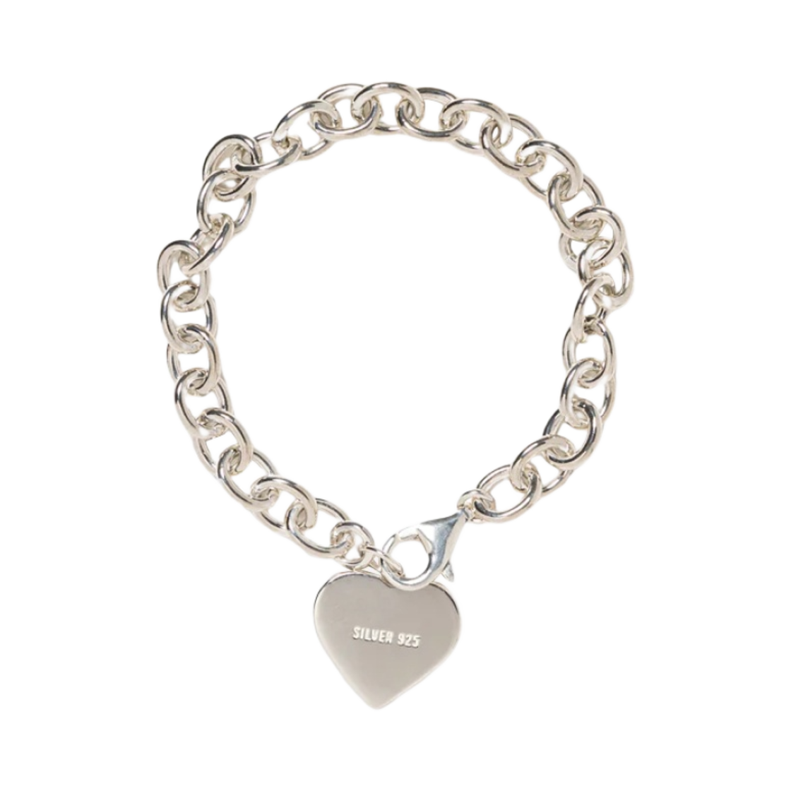 휴먼 메이드 하트 실버 브레이슬릿 레드(Human Made Heart Silver Bracelet Red) - 2