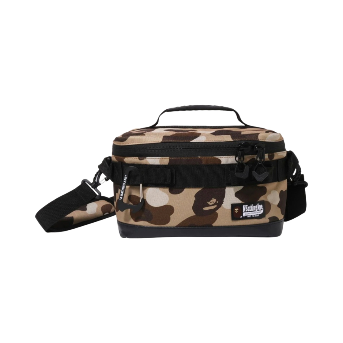 1J20-182-038 BAPE Small Soft Cooler Camo Beige