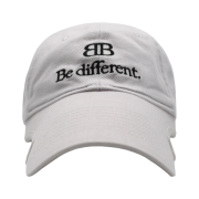 Balenciaga Be Different Cap Beige Black