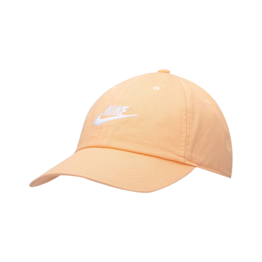Nike Heritage 86 Futura Washed Cap Orange