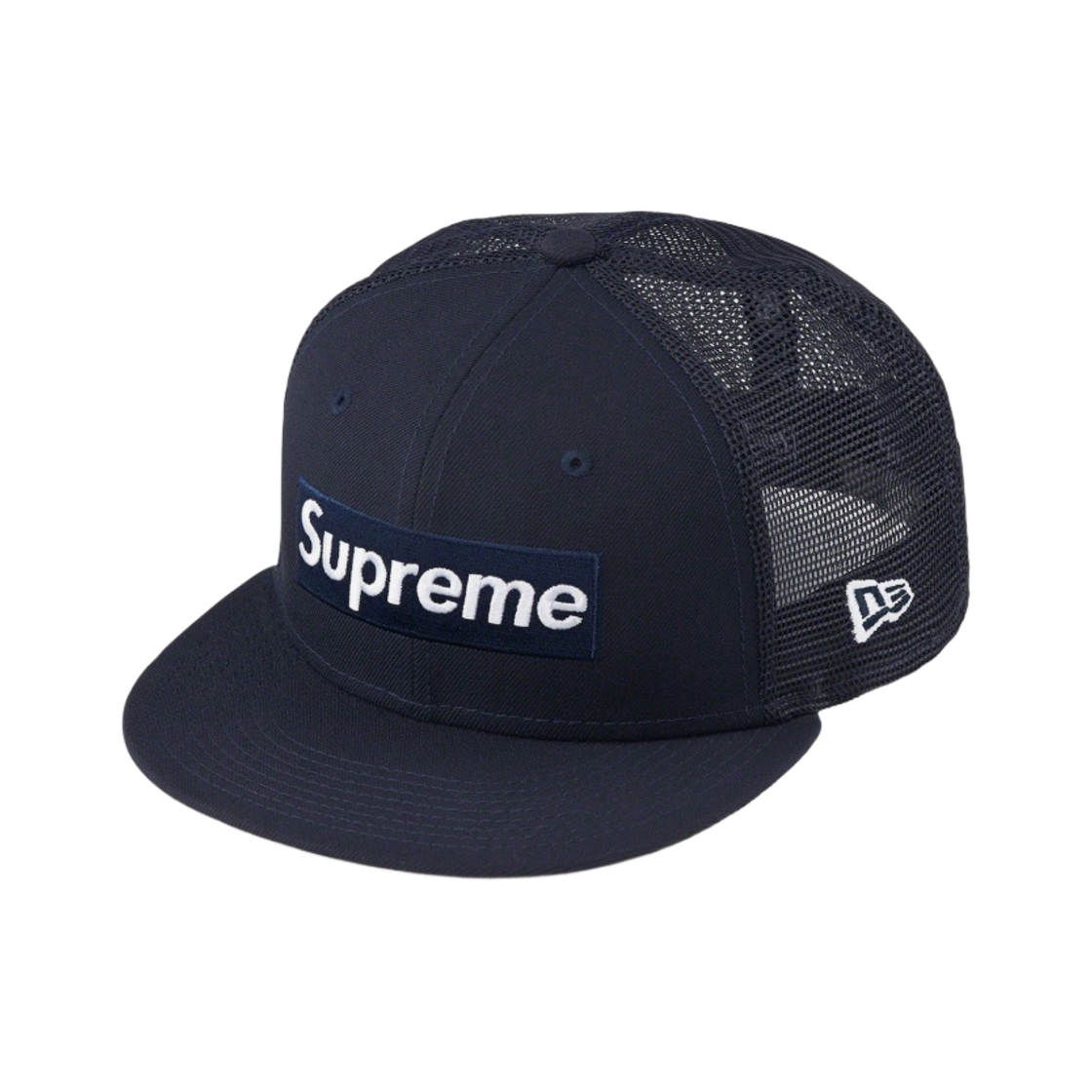 슈프림 박스로고 메쉬 백 뉴에라 네이비 - 23SS(Supreme Box Logo Mesh Back New Era Navy - 23SS) - 1