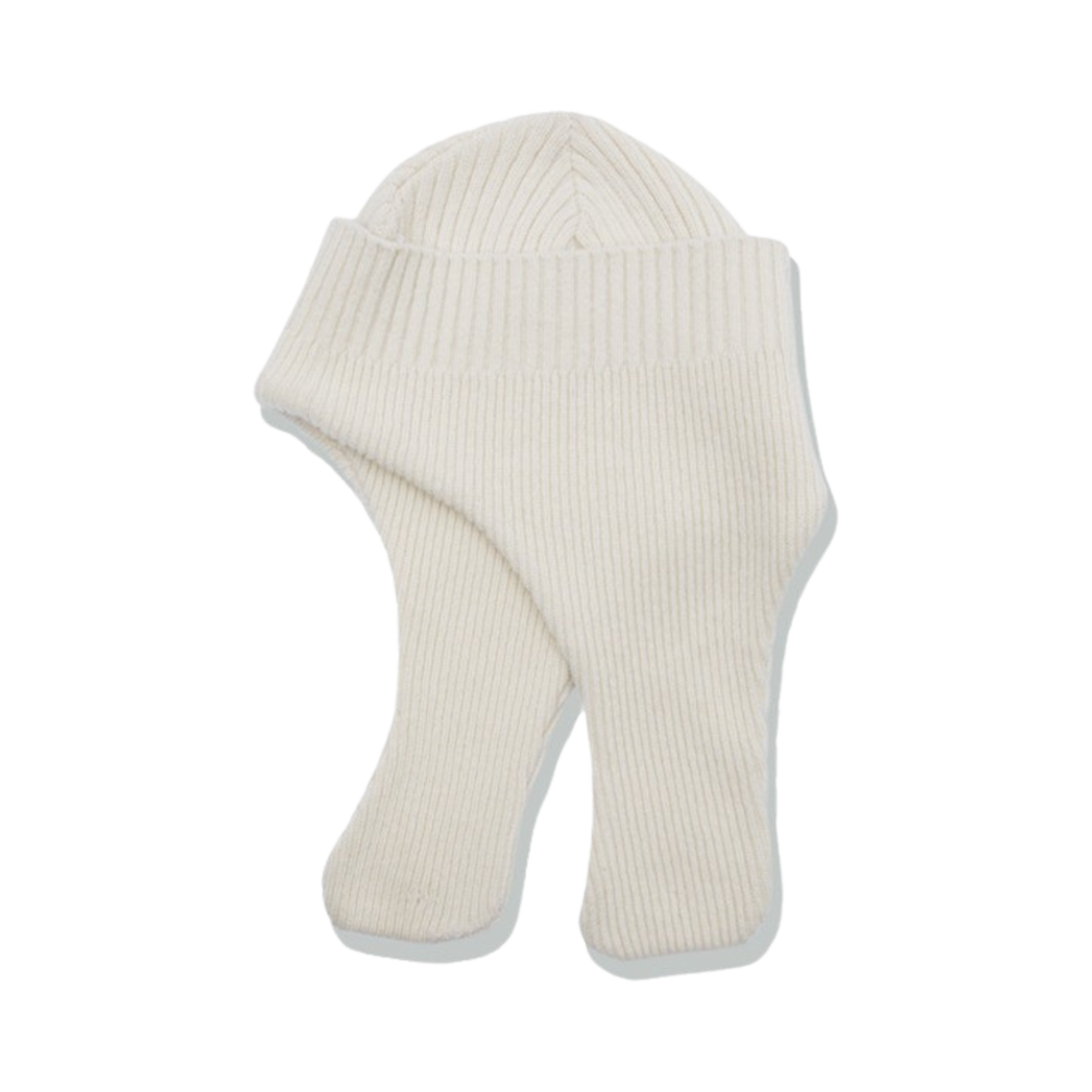 P0000CUZ [KREAM 단독] STU Ear Flap Beenie Cream