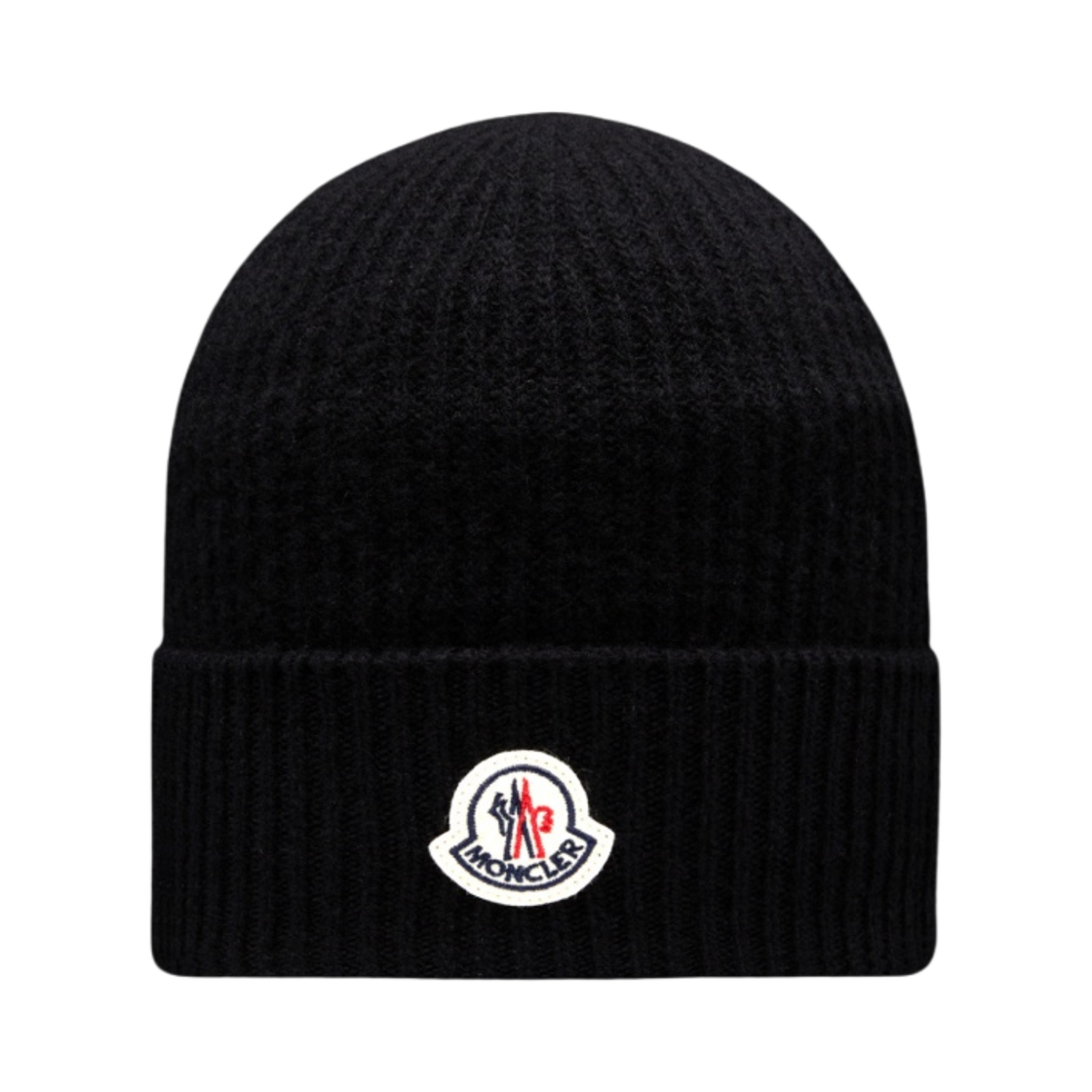 (W) 몽클레르 울 & 캐시미어 비니 블랙 - 22FW((W) Moncler Wool & Cashmere Beanie Black - 22FW) - 1