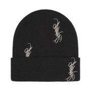 Supreme Tag Beanie Black - 24SS