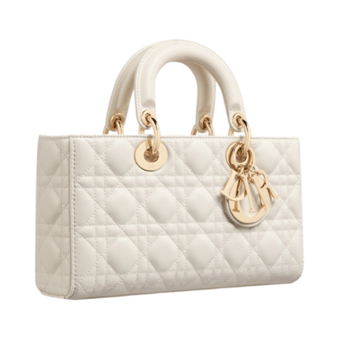 M0540ONGE-M030 Dior Lady D-Joy Bag Cannage Lambskin Latte - #2