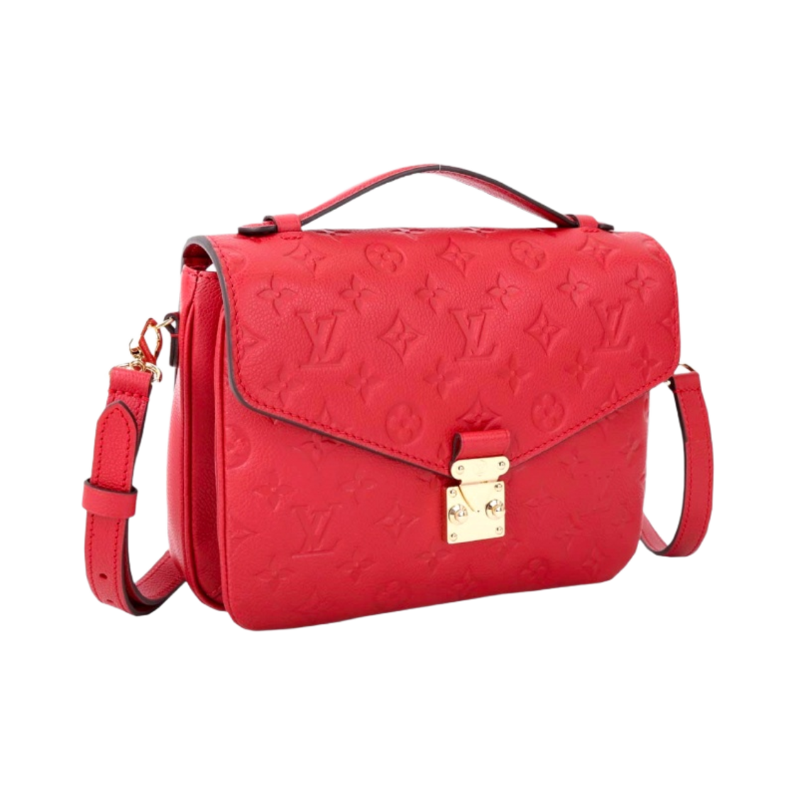 루이비통 포쉐트 메티스 모노그램 앙프렝뜨 레드(Louis Vuitton Pochette Metis Monogram Empreinte Red) - 2