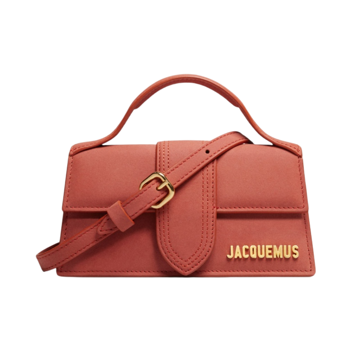 자크뮈스 르 밤비노 크로스바디 플랩 백 다크 레드(Jacquemus Le Bambino Crossbody Flap Bag Dark Red) - 1
