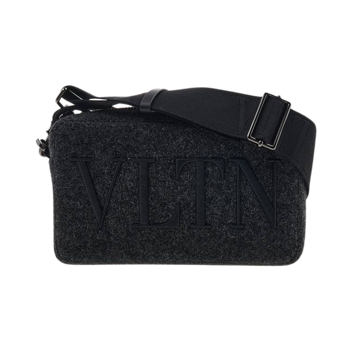B0704EGA7NJ Valentino Crossbody Bag Dark Grey