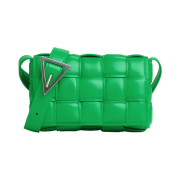 Bottega Veneta Small Padded Leather Cassette Parakeet