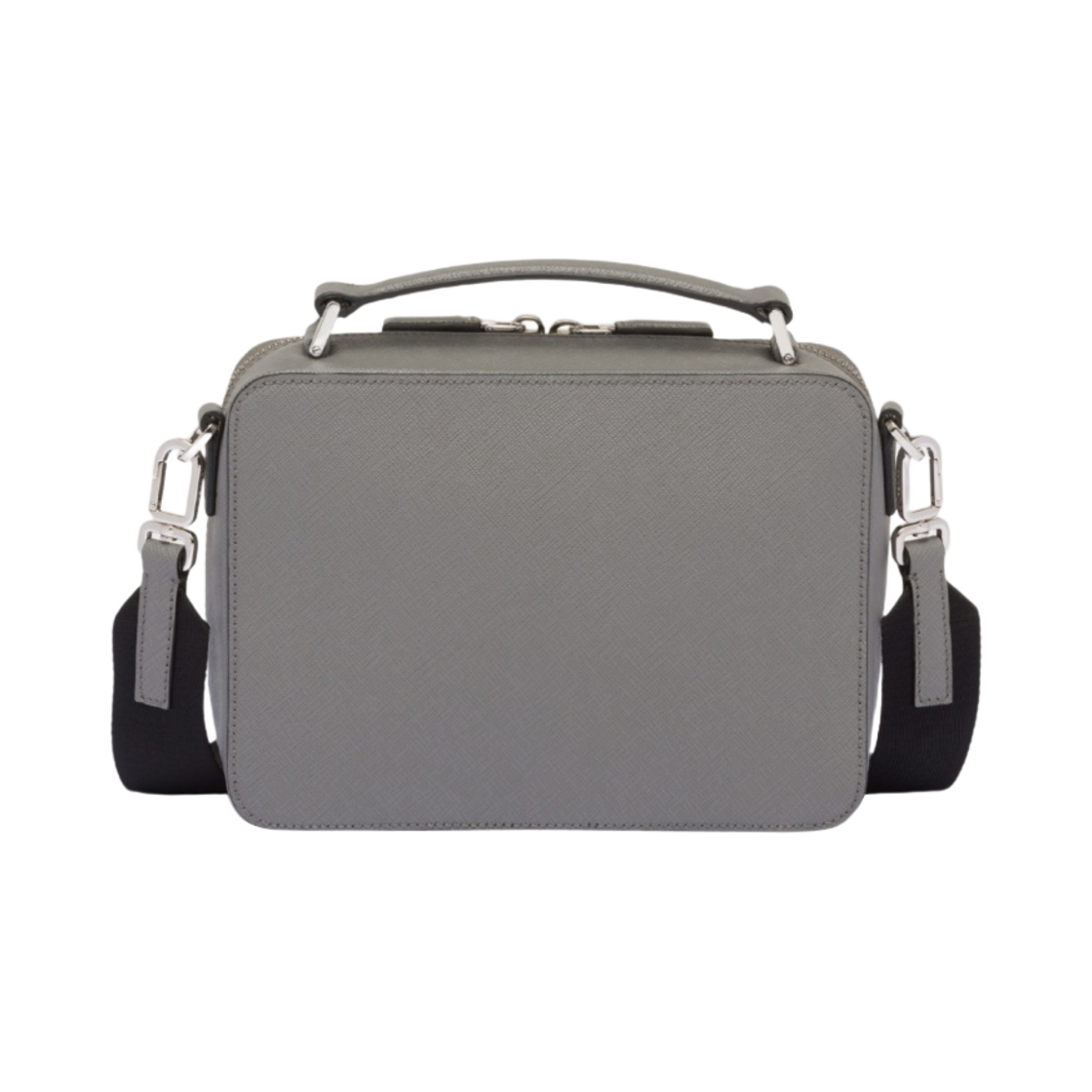 프라다 사피아노 레더 브리크 백 마블 그레이(Prada Saffiano Leather Brique Bag Marble Grey) - 3
