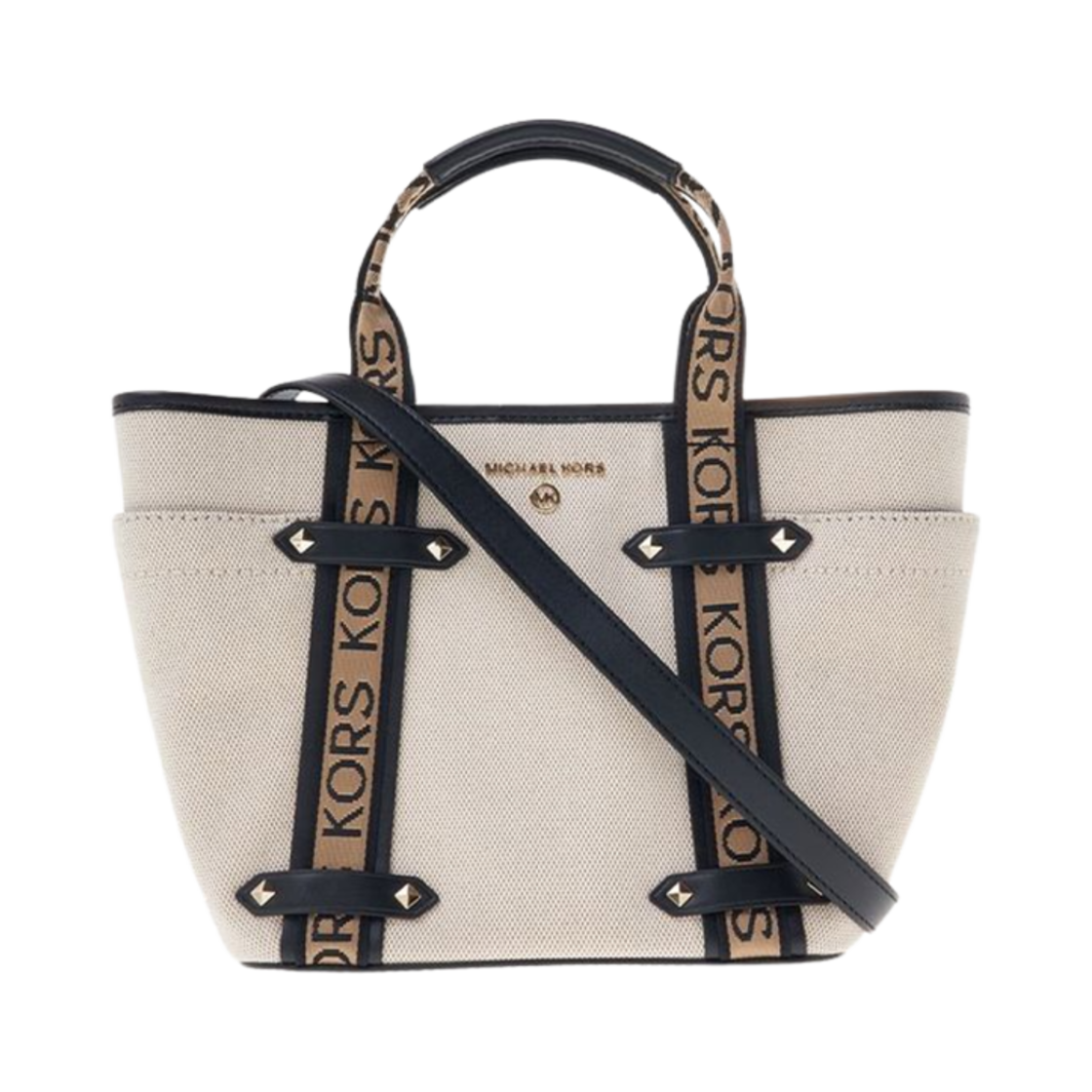 30T2G5VT1C006 Michael Kors Maeve Tote Bag Natural Black