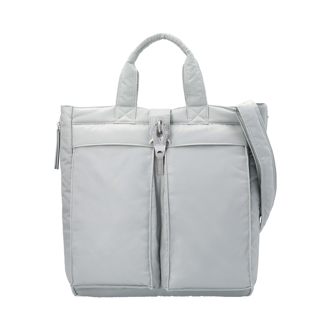 SB45ATO010111 SSRL Raven Expandable Tote Bag Silver