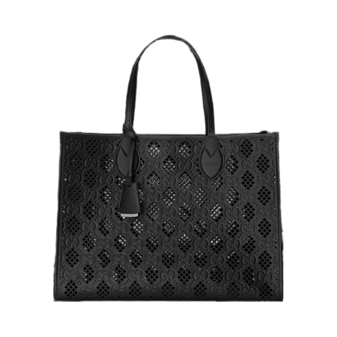 772229-AAC1B-1000 Gucci Medium Ophidia Tote Bag Black Leather